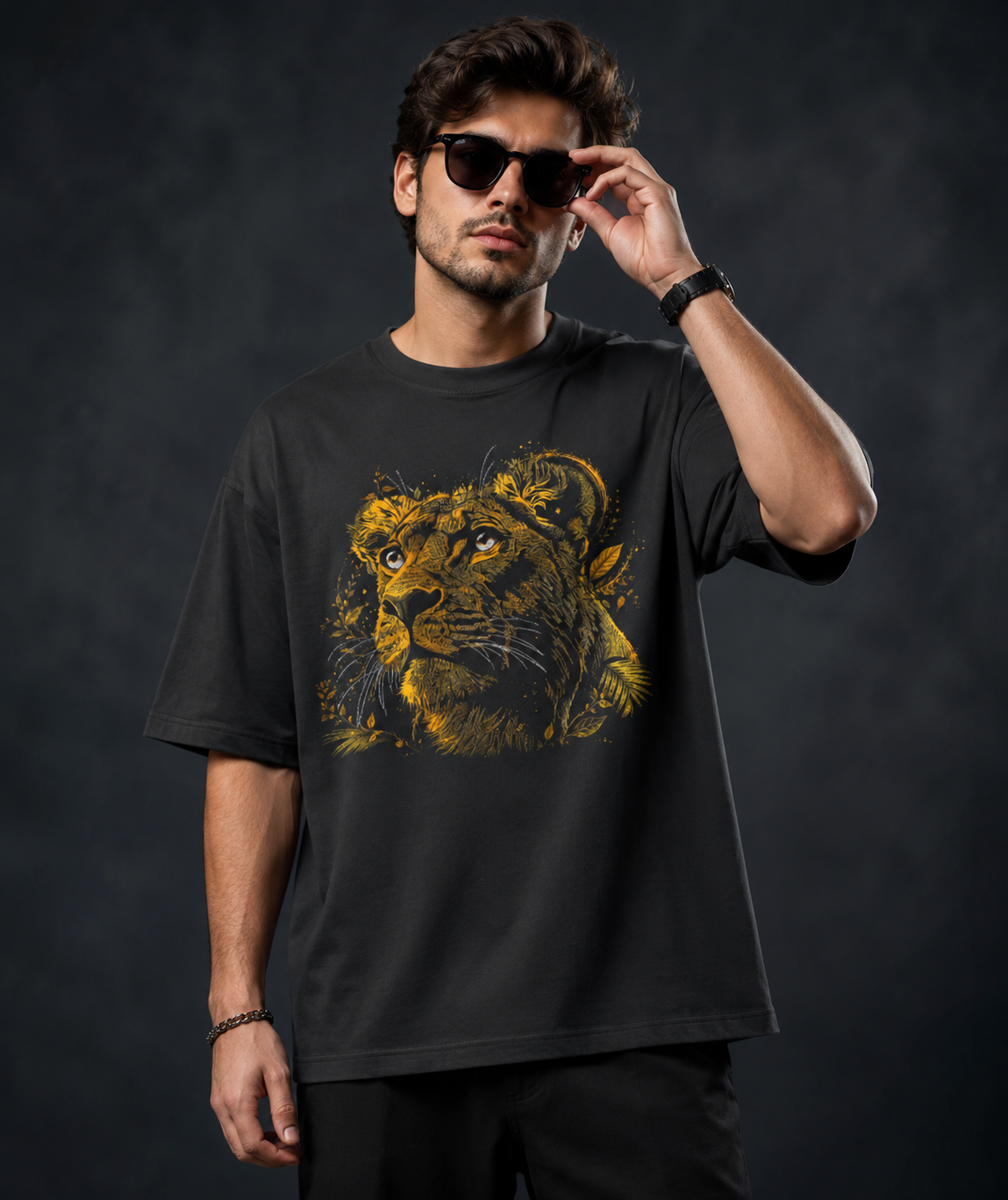 Lion King Inspired Graphic Oversized T-Shirt | Wild Wood Studio