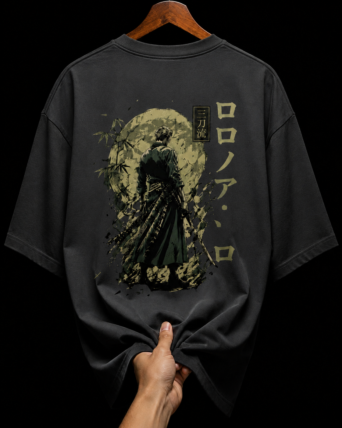 Wildwood shadow of three blades oversized unisex tee