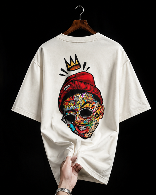 Wildwood graffiti king oversized unisex tee