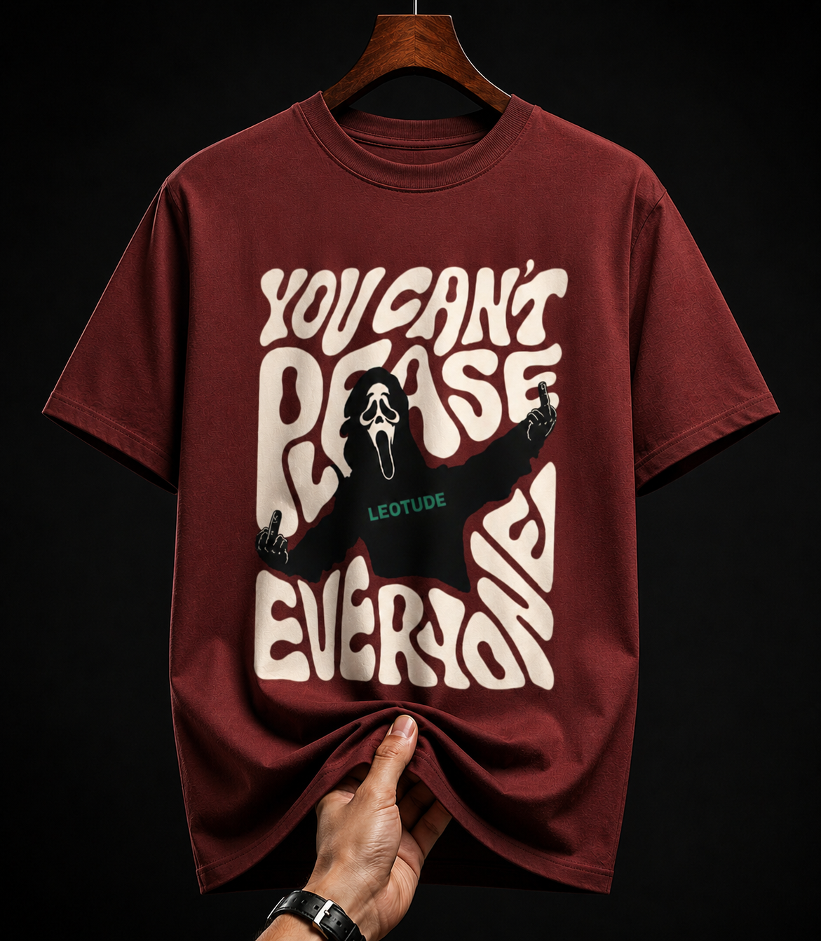 Ghostface "You Can't Please Everyone" Oversized T-Shirt for Men & Women