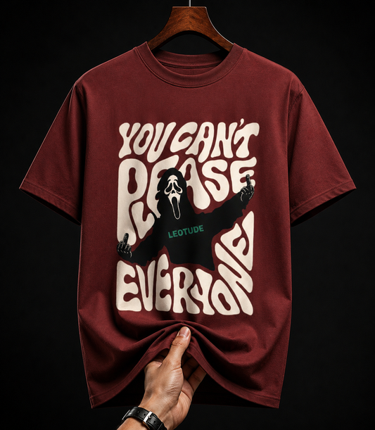 Ghostface "You Can't Please Everyone" Oversized T-Shirt for Men & Women