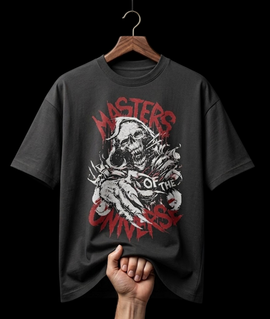 Wildwood master of universe unisex oversized tee