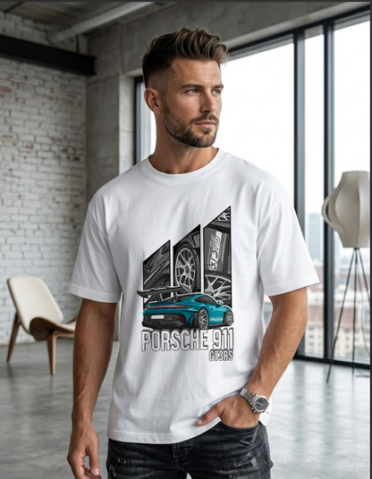 GT3 RS: Born for the Track Standard Crew T-Shirt(UNISEX)