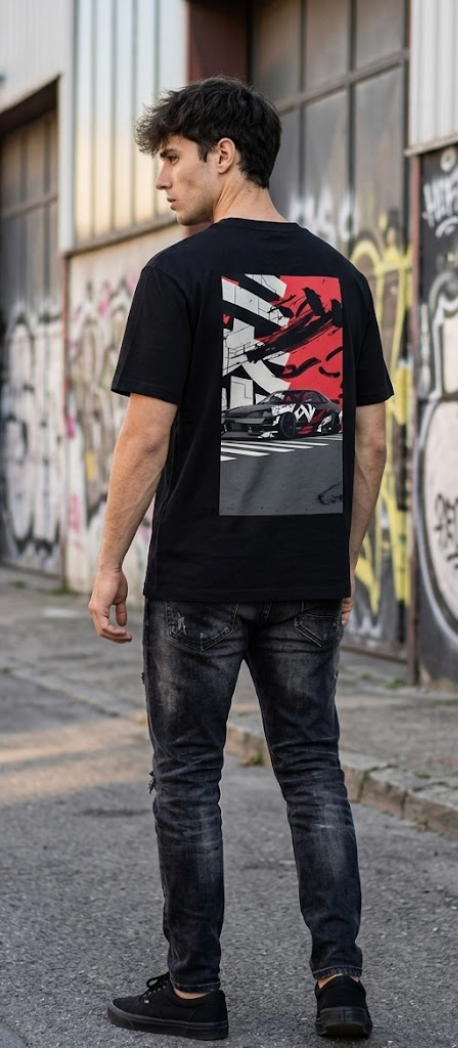 Midnight drift Unisex tee