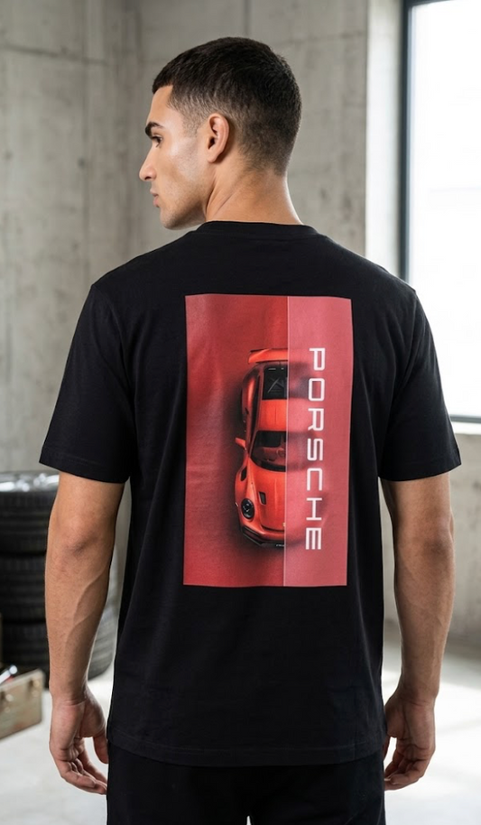 Wildwood Porsche redline rebel Unisex Standard Crew T-Shirt